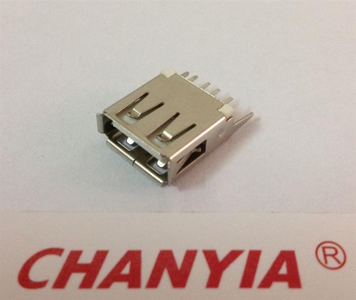 供应盐田USB母座厂家A款型AF直插